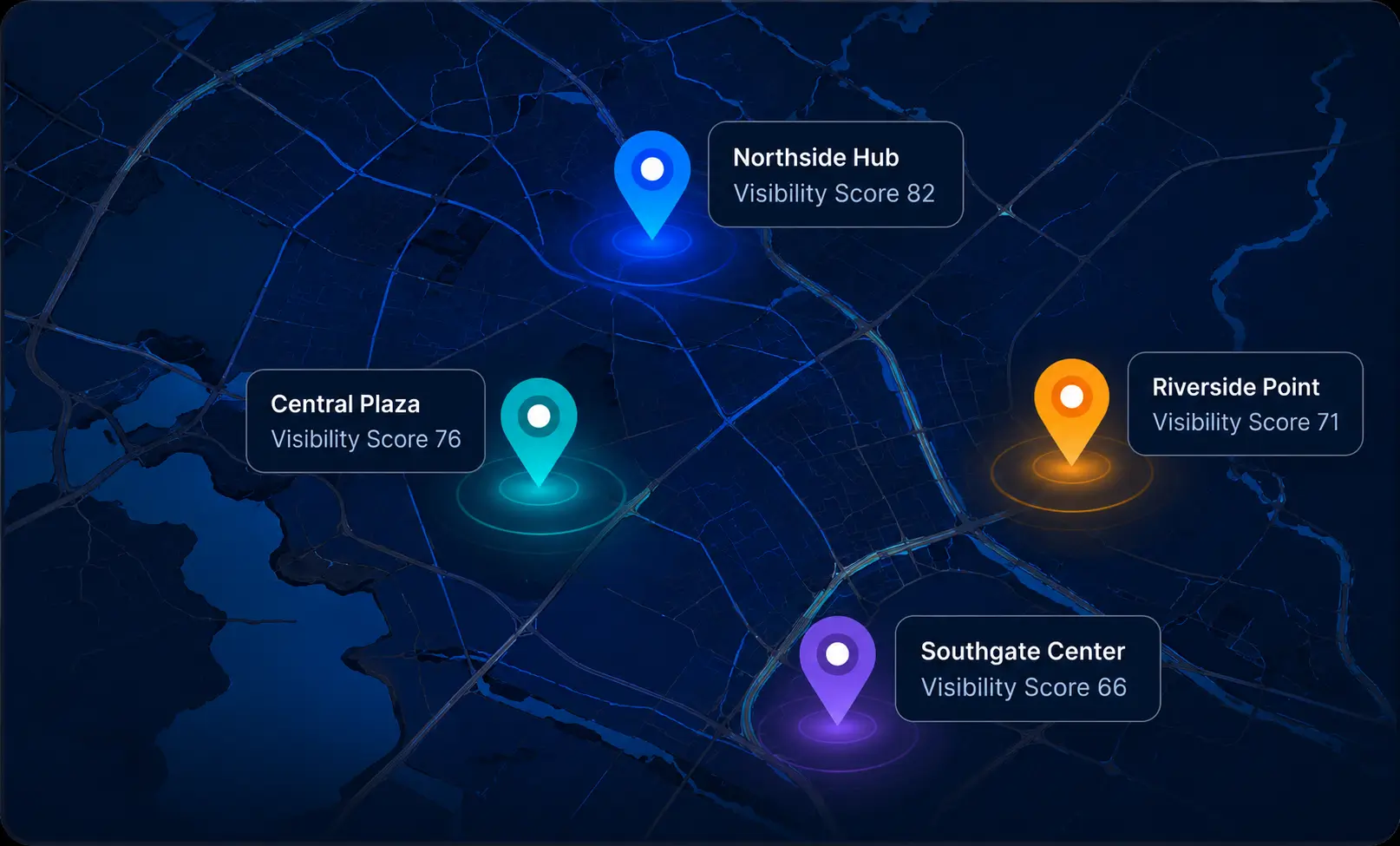 Map visibility and local ranking growth case study
